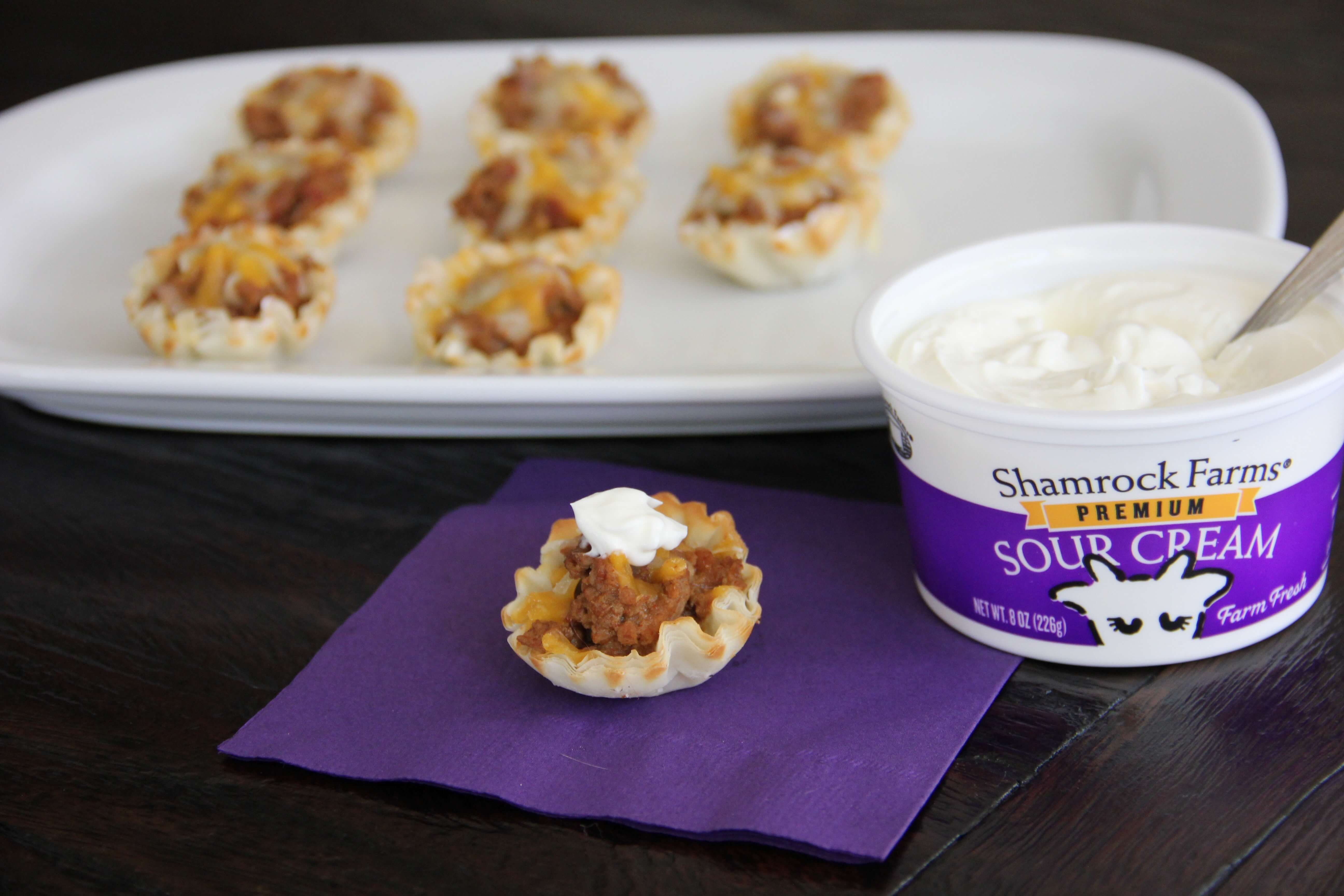 Crunchy Taco Cups Shamrock Farms